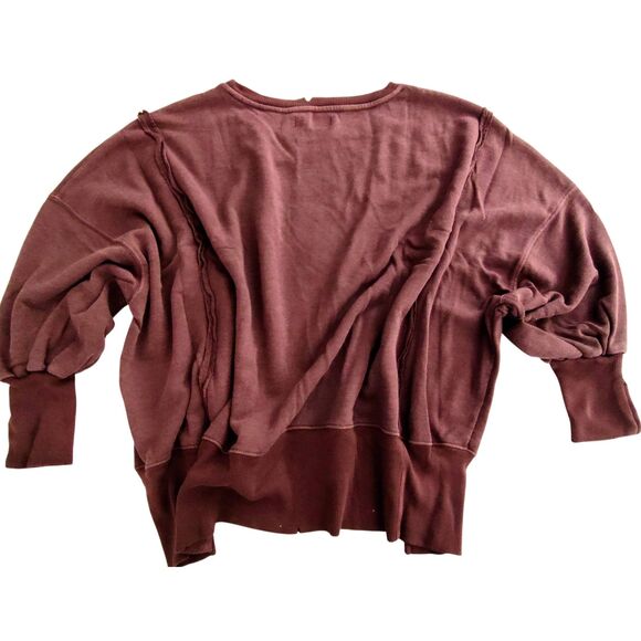 WE THE FREE FREE PEOPLE CAMDEN CHOCOLATE LOVE NWOT L - Picture 2 of 6